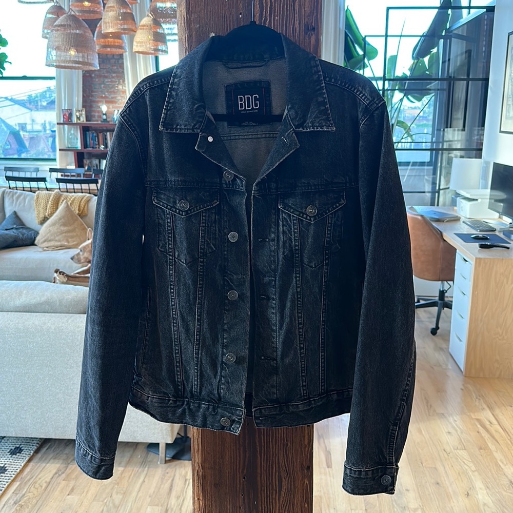 BDG Black-wash Denim Jacket